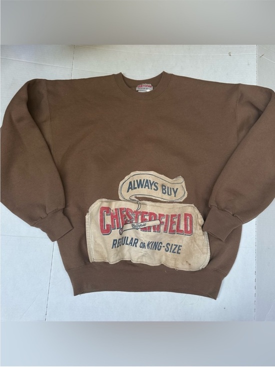 Vintage Other - Vintage chesterfield cigarettes sweatshirt workwear Sz large men’s